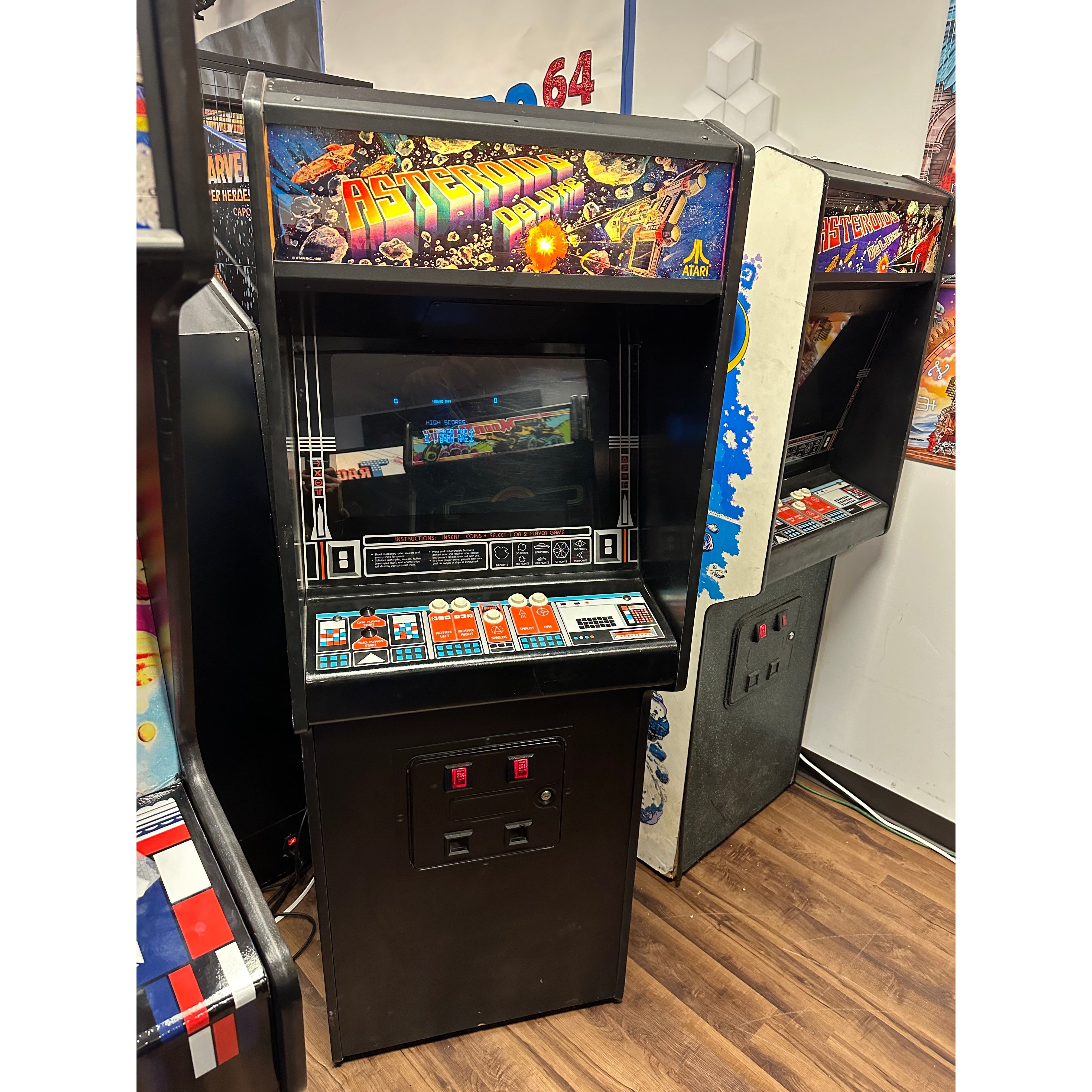 Asteroids Deluxe Arcade Game