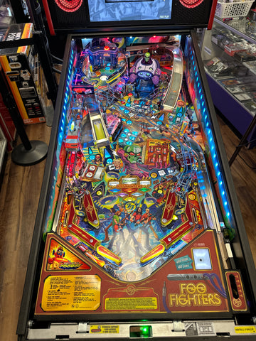 Image of Stern Pinball Foo Fighters Premium Pinball Machine