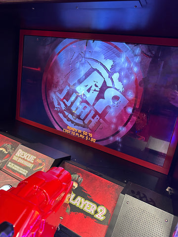 Image of Raw Thrills Jurassic Park Sit Down 55" Arcade Game