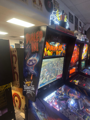 Image of Jersey Jack Pinball Dialed In! Limited Edition Pinball Machine with Topper!