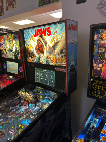 Image of Stern Pinball Jaws Premium Pinball Machine