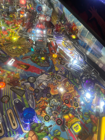 Image of Stern Pinball LOADED Teenage Mutant Ninja Turtles Premium Pinball Machine