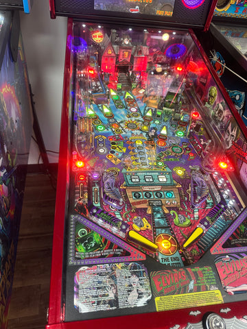 Image of Stern Pinball LOADED Elvira's House of Horrors Premium Pinball Machine