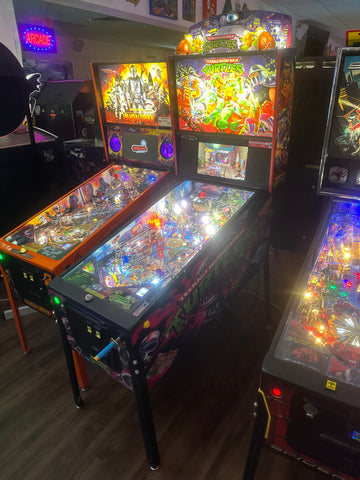 Image of Stern Pinball LOADED Teenage Mutant Ninja Turtles Premium Pinball Machine