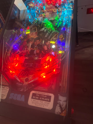 Image of SEGA Goldeneye Pinball Machine