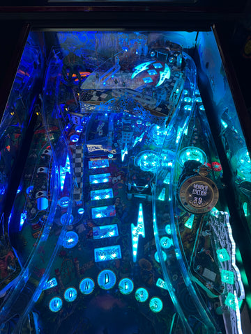 Image of Dutch Pinball Alice's Adventures in Wonderland Pinball Machine with Topper