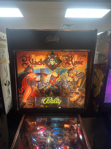 Image of Bally Black Rose Pinball Machine
