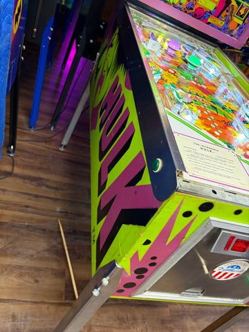 Image of Gottlieb The Incredible Hulk Pinball Machine