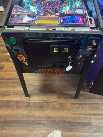 Image of Stern Pinball John Wick Pro Pinball Machine with Upgrades
