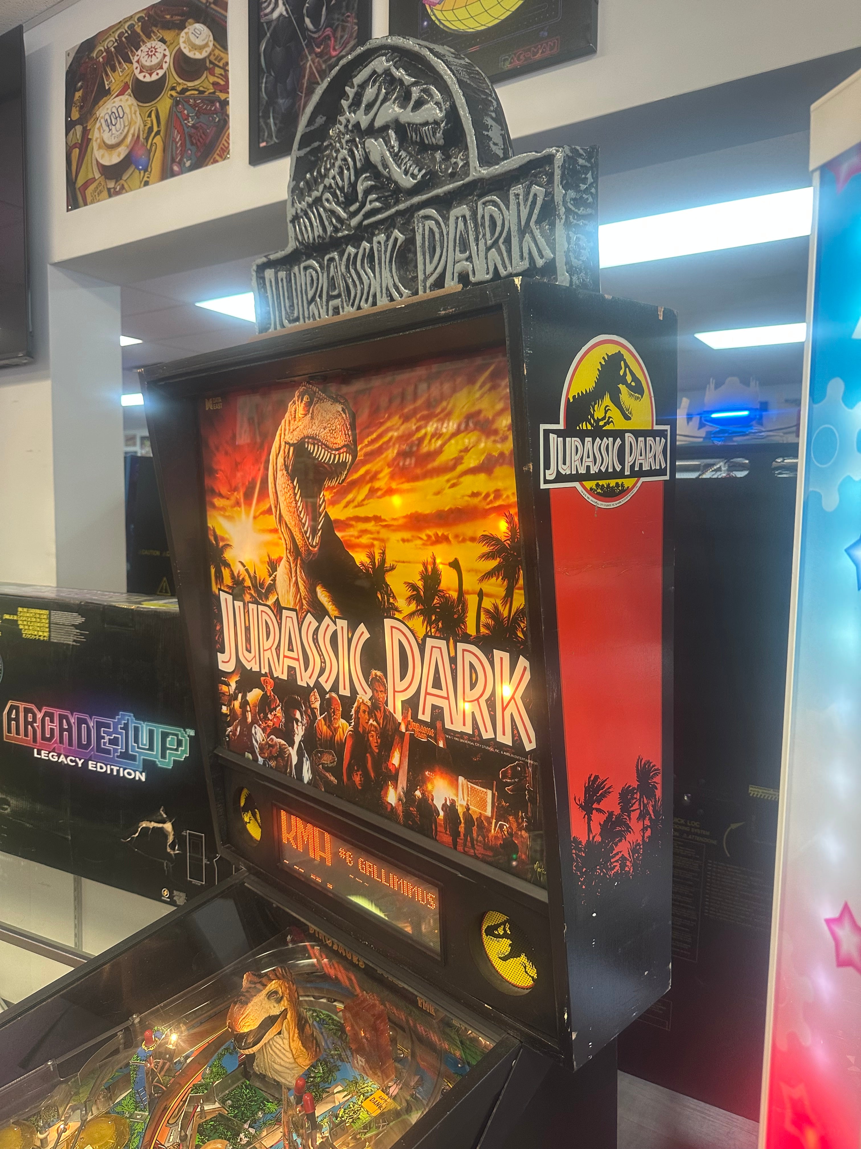 Data East Jurassic Park Pinball Machine