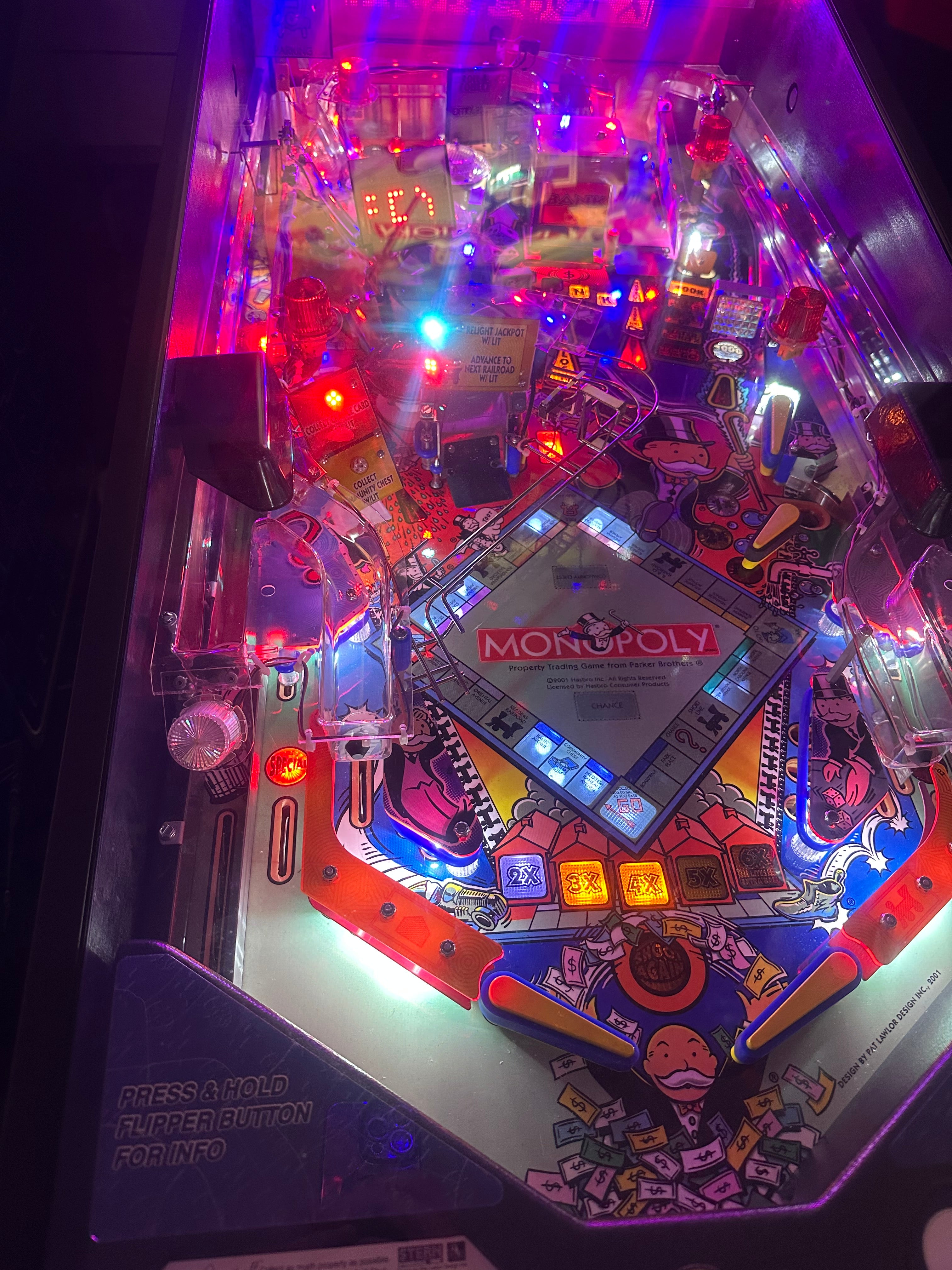 Stern Pinball Monopoly Pinball Machine