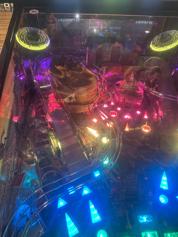 Image of Jim Henson's Labyrinth Pinball Machine with Official Topper