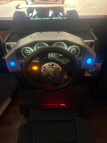 Image of GlobalVR Twisted Nitro Stunt Racing Arcade Game