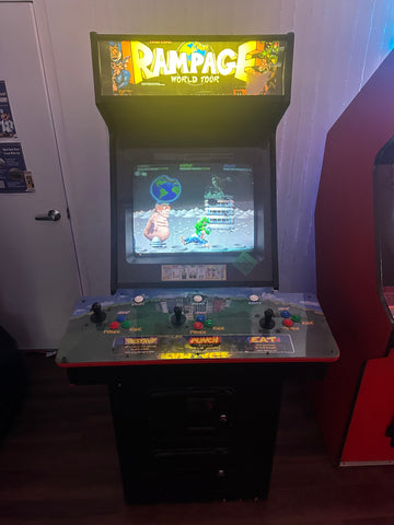 Image of Rampage World Tour Upright Arcade Game