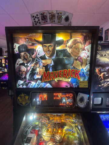 Image of Data East Maverick Pinball Machine