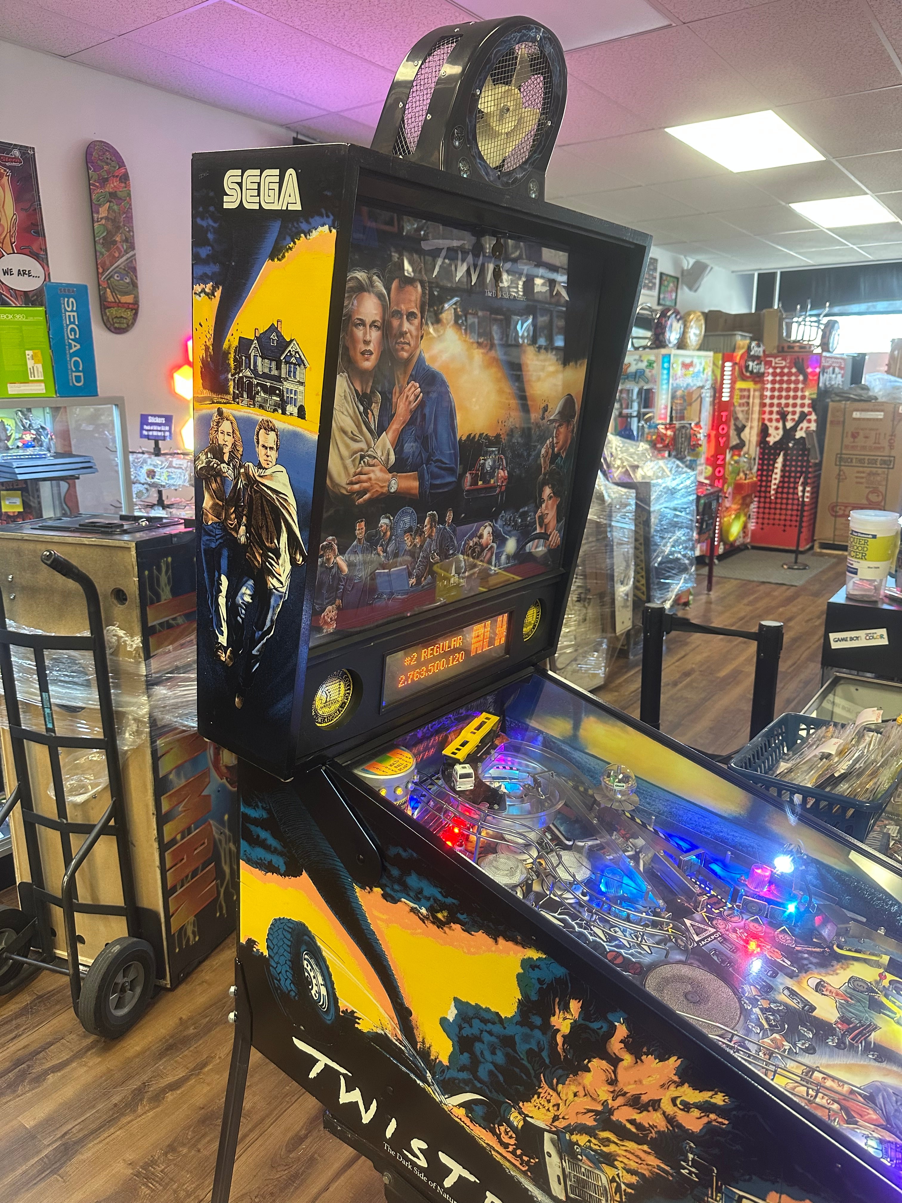 SEGA Twister Pinball Machine