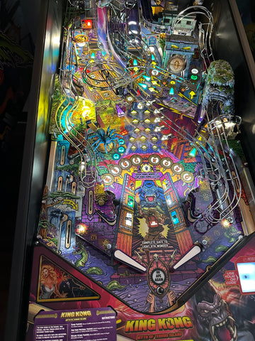 Image of Stern Pinball King Kong: Myth of Terror Island Premium Pinball Machine