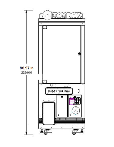 Image of Toy Box 31" Claw Arcade Machine