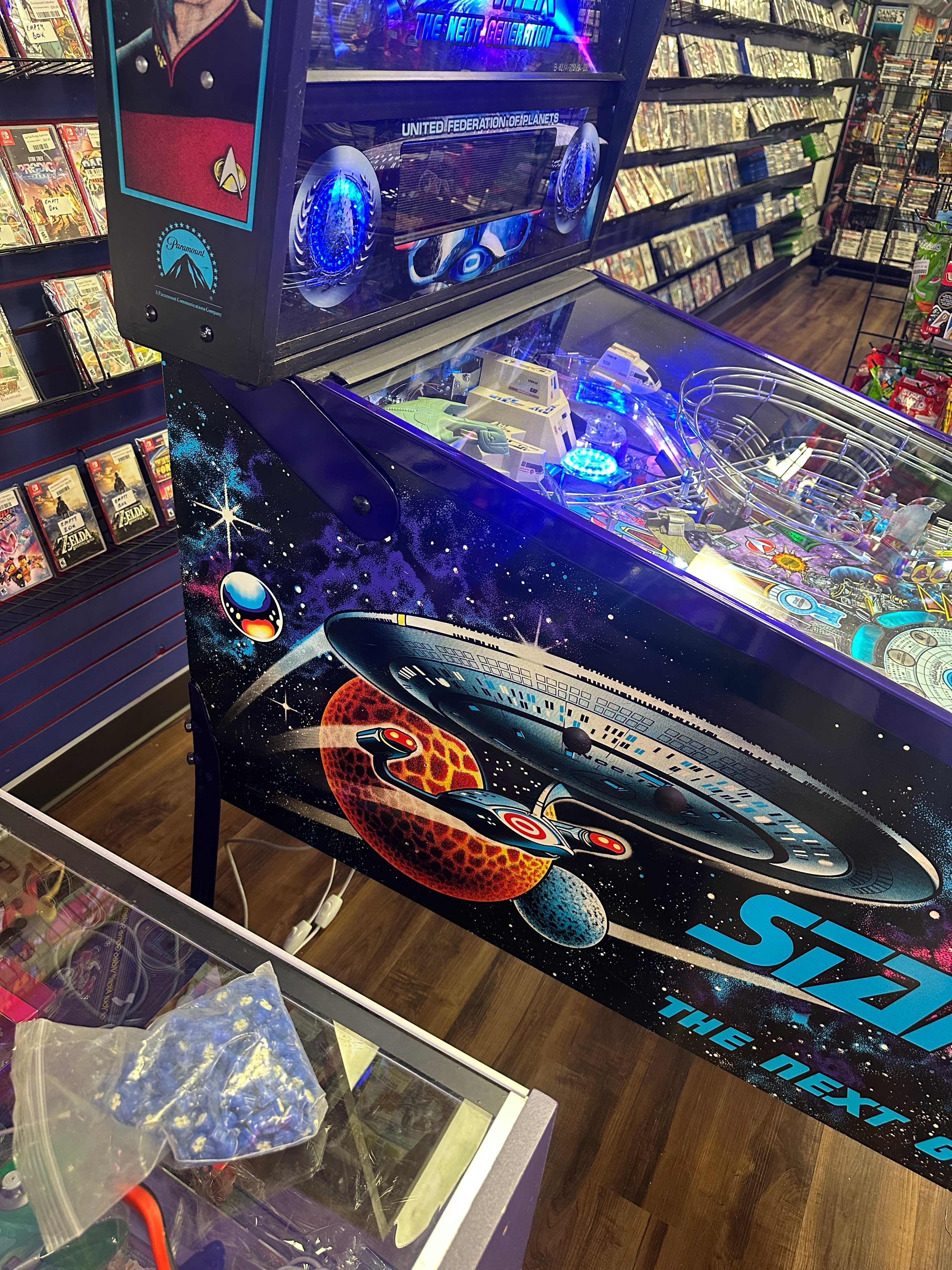 Williams LOADED Star Trek: The Next Generation Pinball Machine