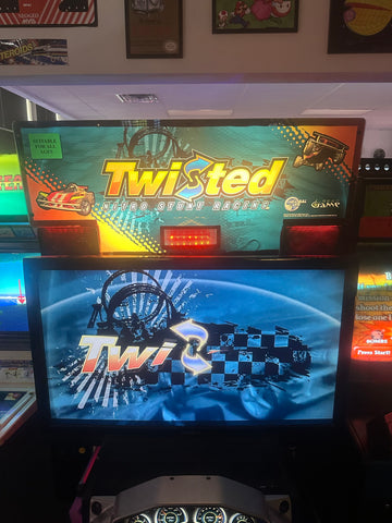 Image of GlobalVR Twisted Nitro Stunt Racing Arcade Game