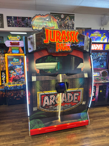 Image of Raw Thrills Jurassic Park Arcade Game