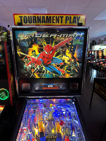 Image of Stern Pinball LOADED Spider-Man Pinball Machine