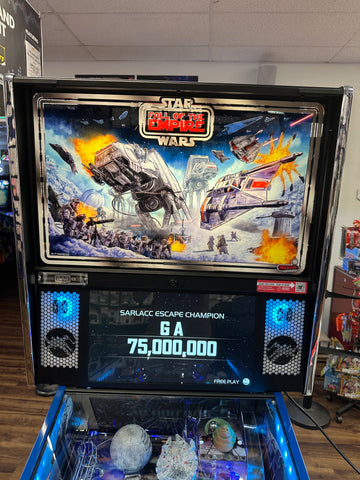 Image of Stern Pinball Star Wars: Fall of the Empire Limited Edition Pinball Machine