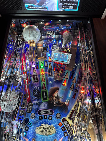 Image of Stern Pinball LOADED Star Wars Premium Pinball Machine