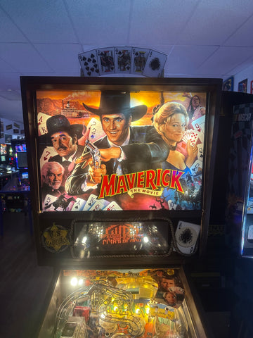 Image of Data East Maverick Pinball Machine