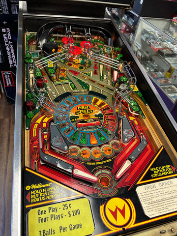 Image of Williams High Speed Pinball Machine