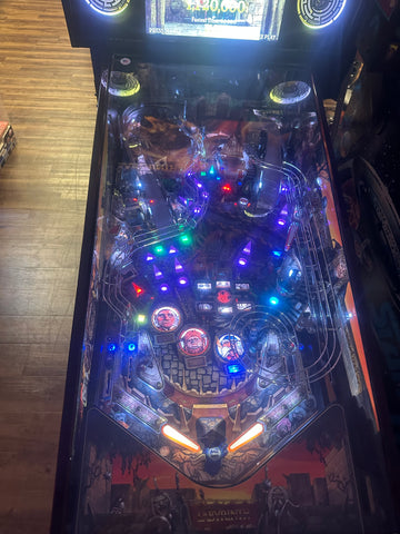 Image of Jim Henson's Labyrinth Pinball Machine with Official Topper