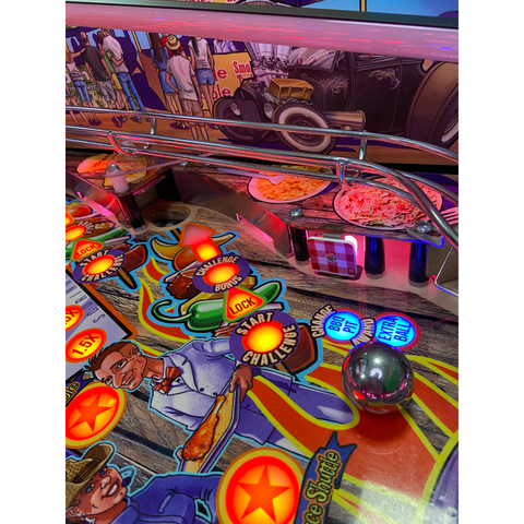 Image of American Pinball Barry O's BBQ Challenge Classic Pinball Machine