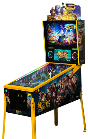 Image of Turner Pinball Merlin's Arcade Pinball Machine - Legendary Edition