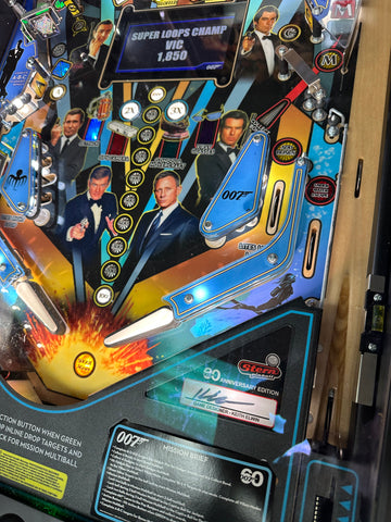 Image of Stern Pinball James Bond 007 60th Anniversary Limited Edition Pinball Machine