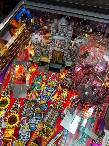 Image of Chicago Gaming Company LOADED Medieval Madness Standard Edition Pinball Machine