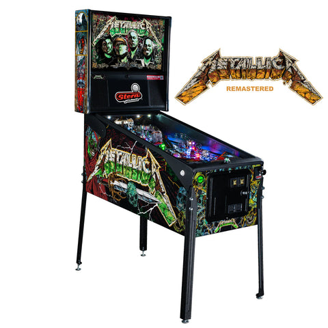 Image of Stern Pinball Metallica Remastered Premium Pinball Machine