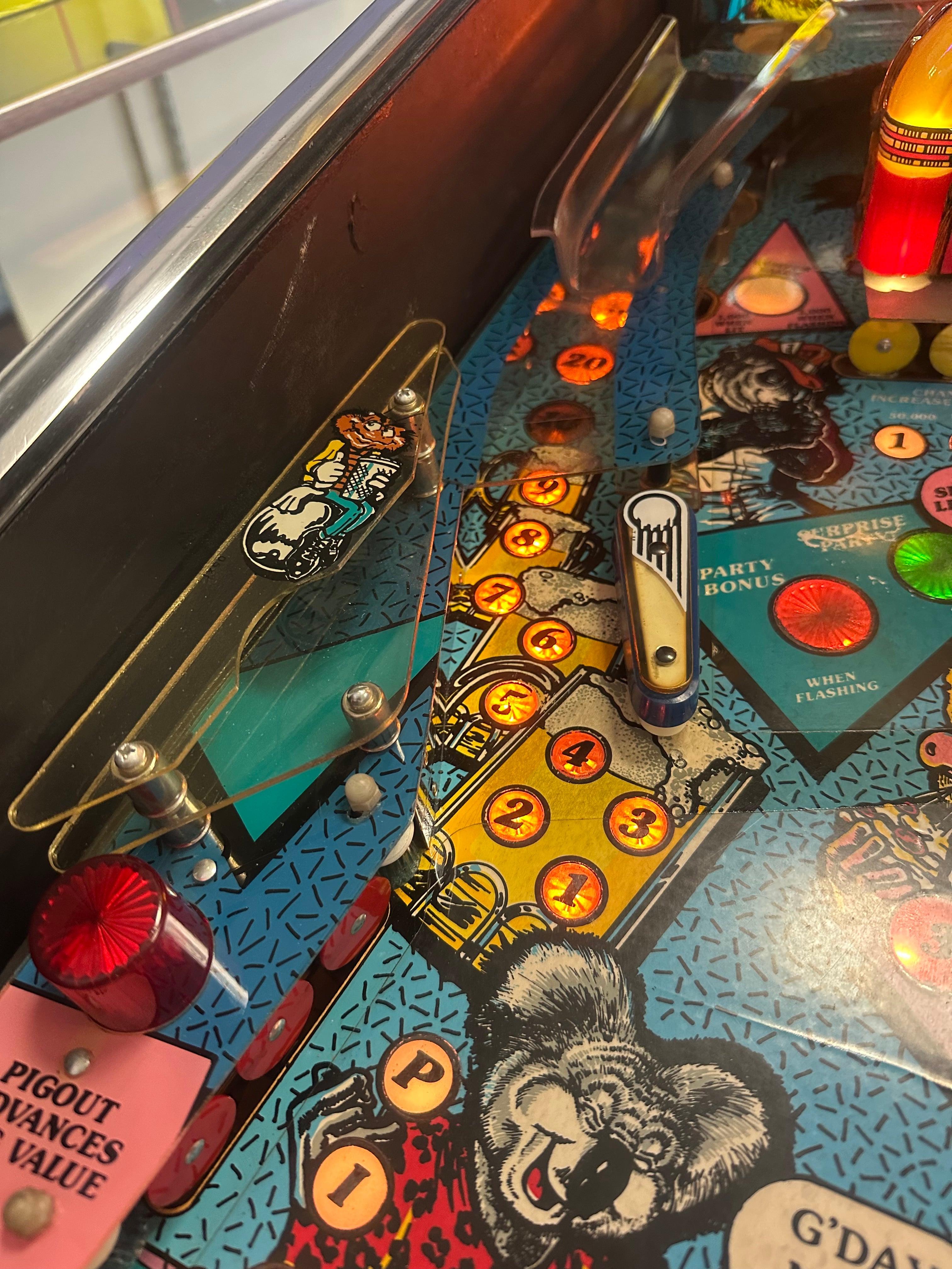Bally Party Animal Pinball Machine