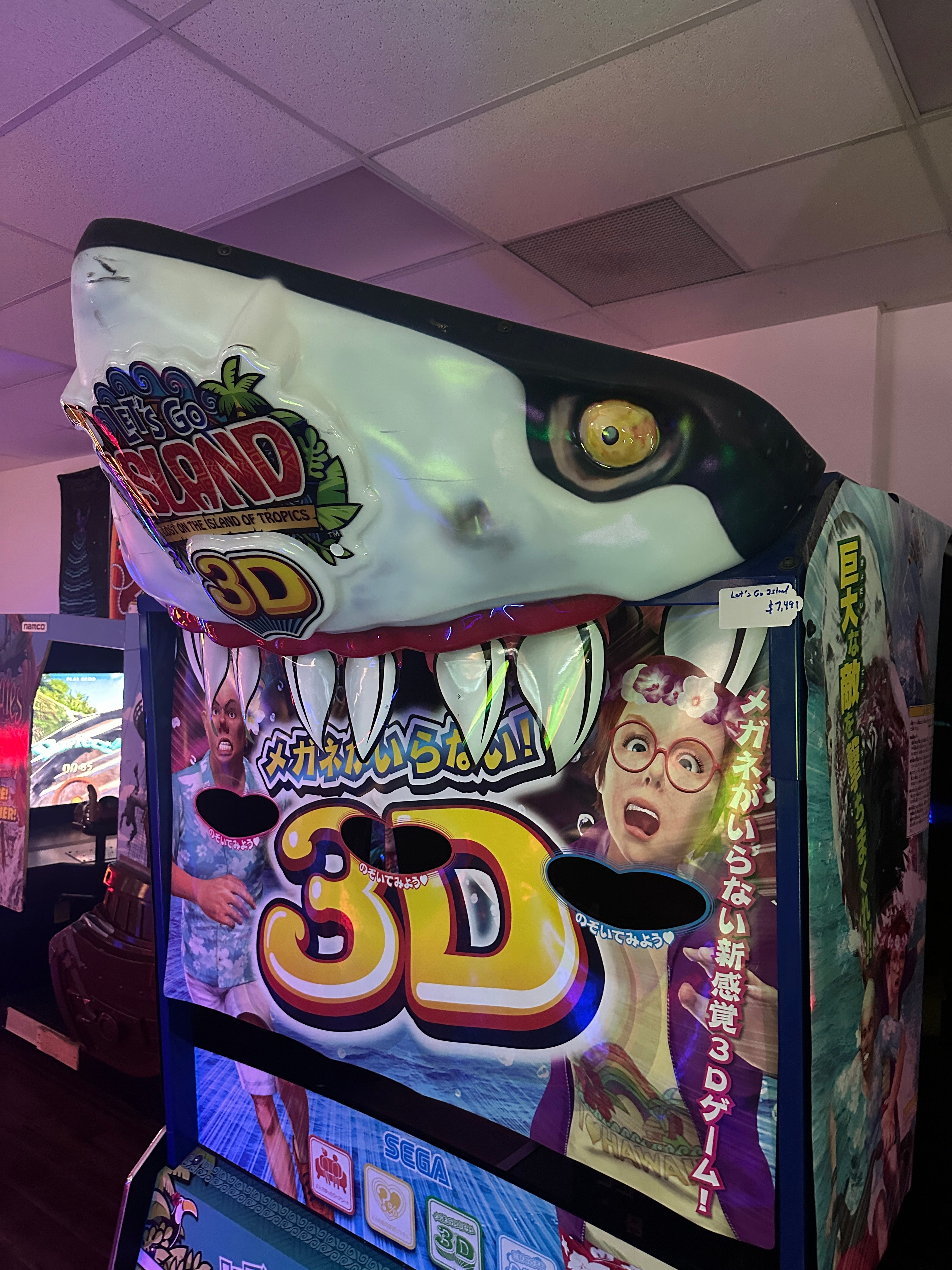 SEGA Lets Go Island 3D Arcade Game