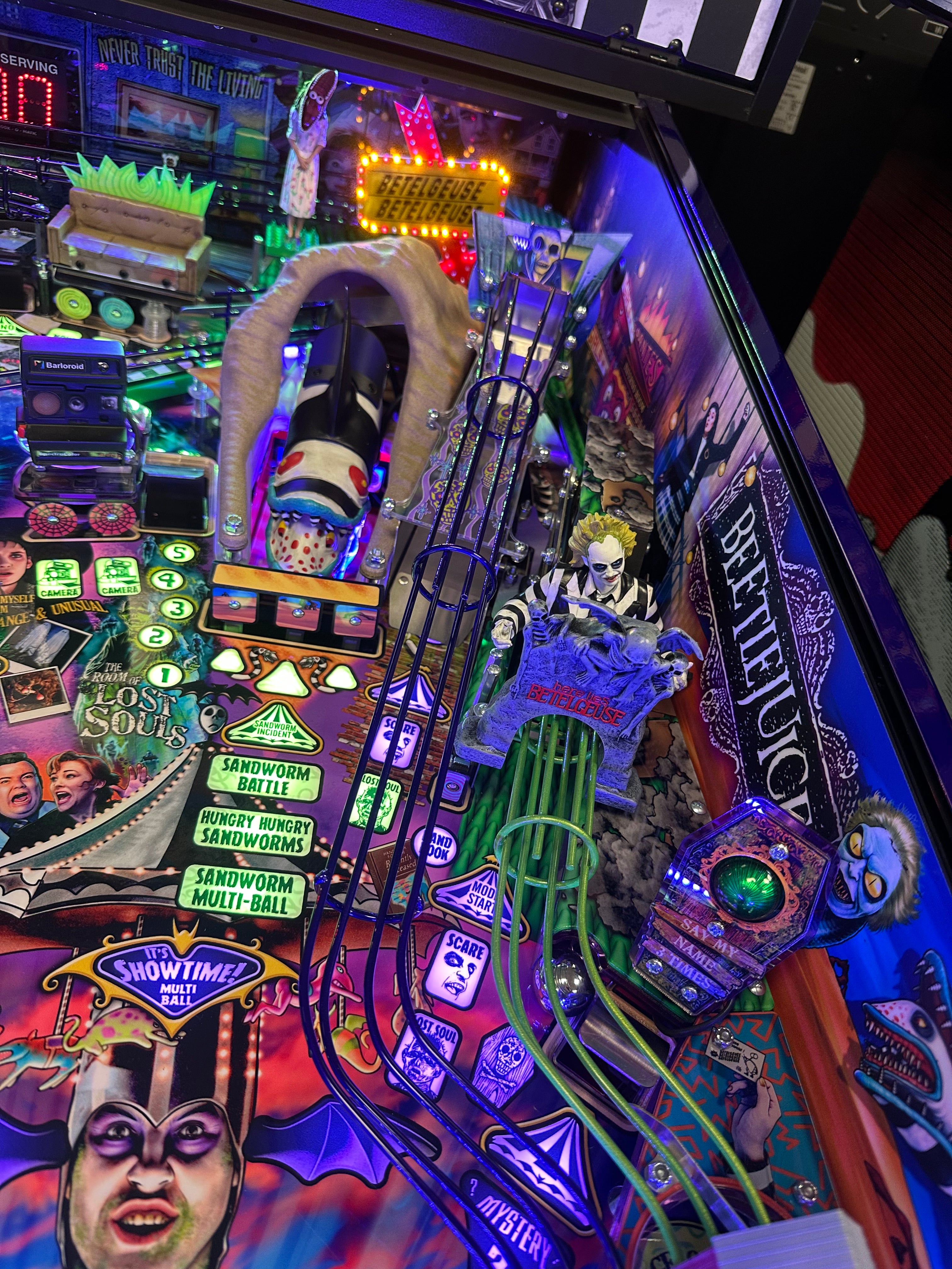 Spooky Pinball Beetlejuice Pinball Machine IN STOCK