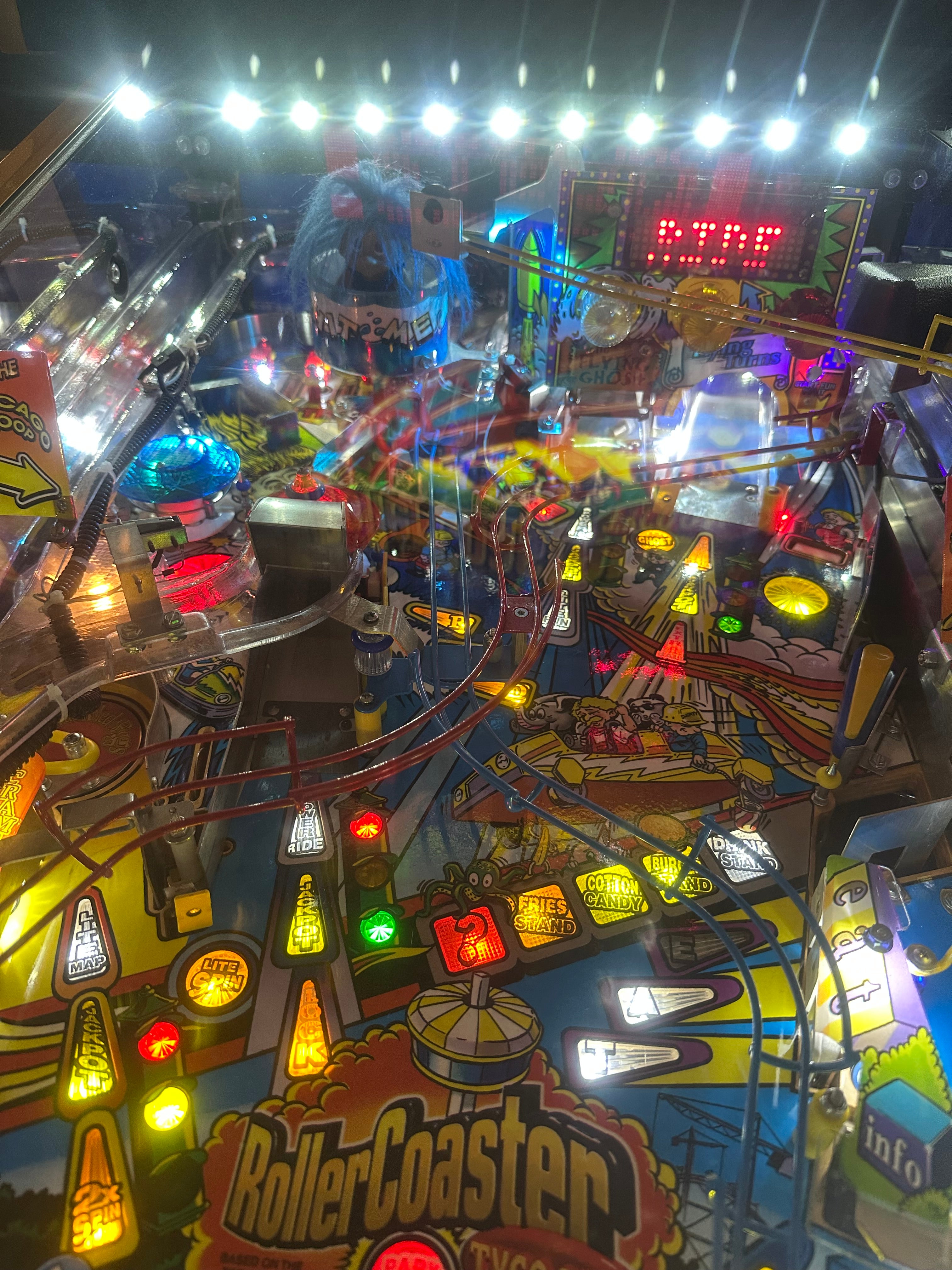 Stern Pinball Roller Coaster Tycoon Pinball Machine