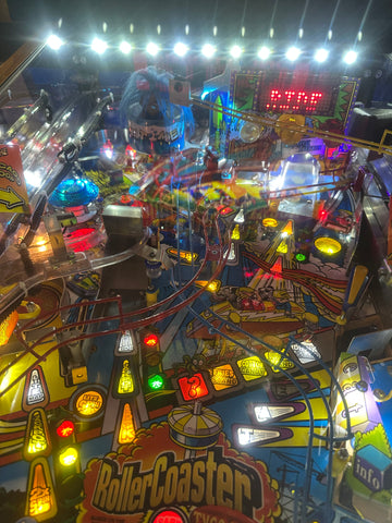 Image of Stern Pinball Roller Coaster Tycoon Pinball Machine