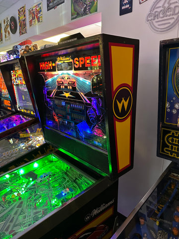 Image of Williams High Speed Pinball Machine