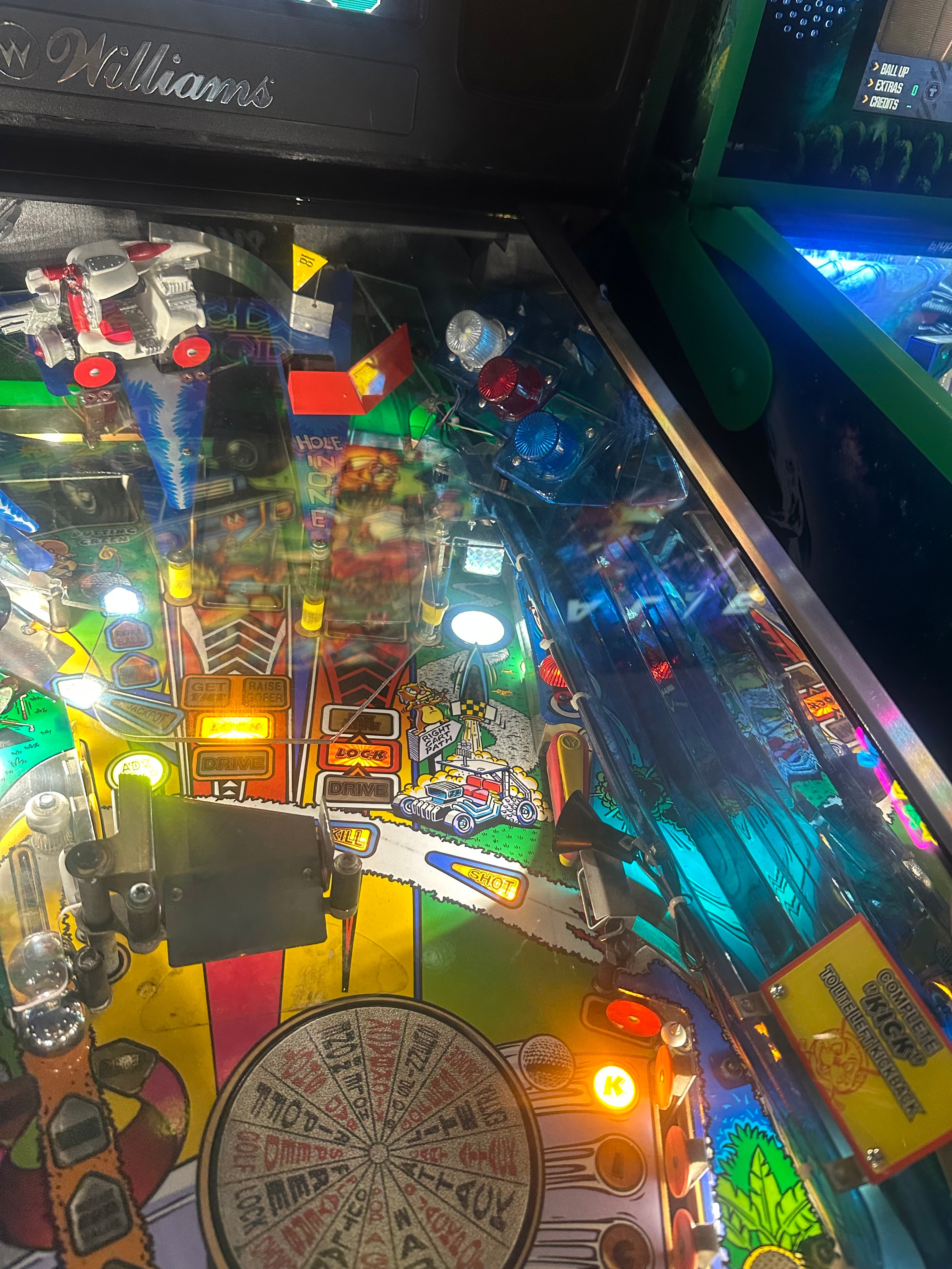 Williams LOADED No Good Gophers Pinball Machine