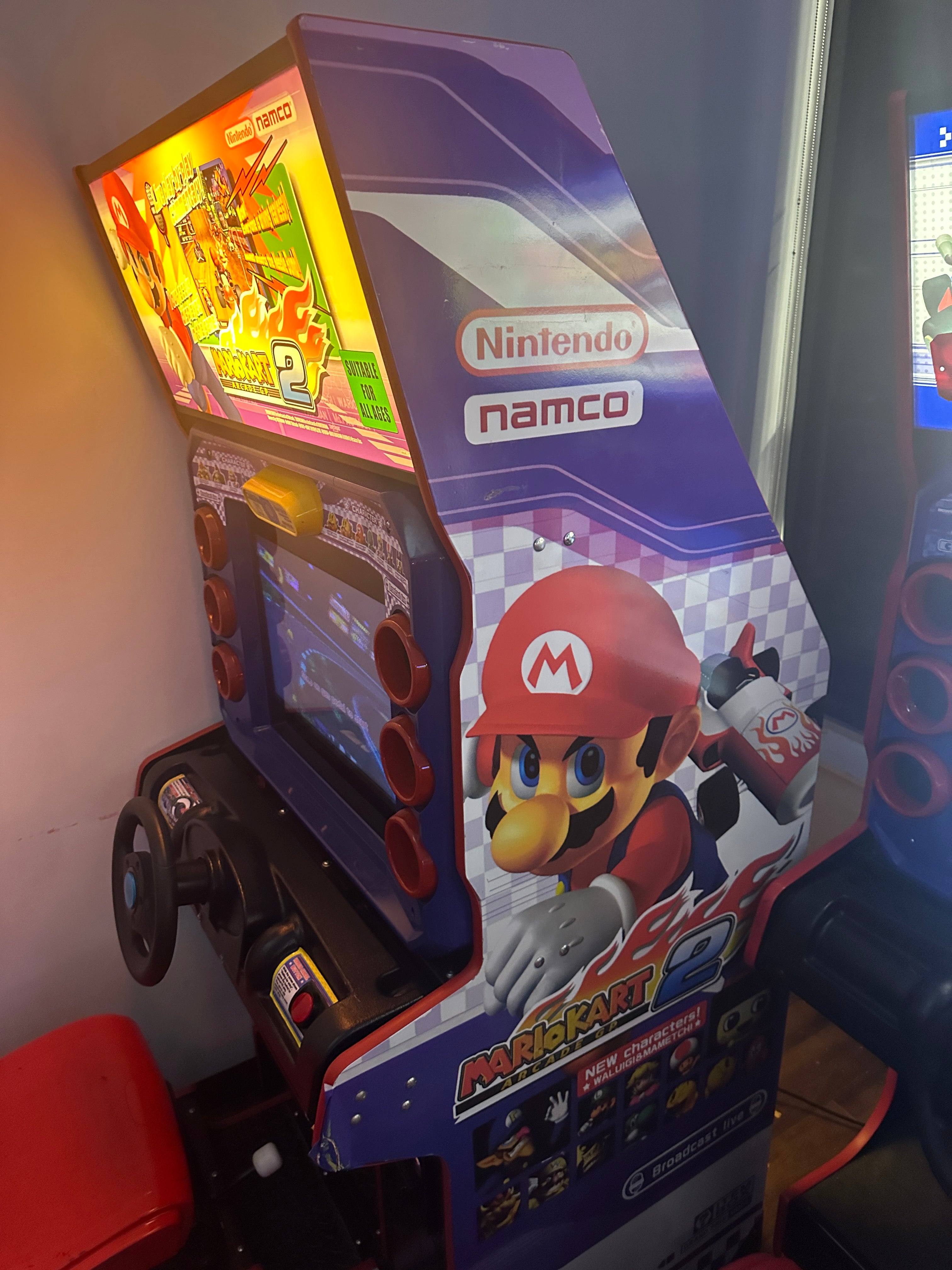 Bandai Namco Mario Kart GP 2 Arcade Game