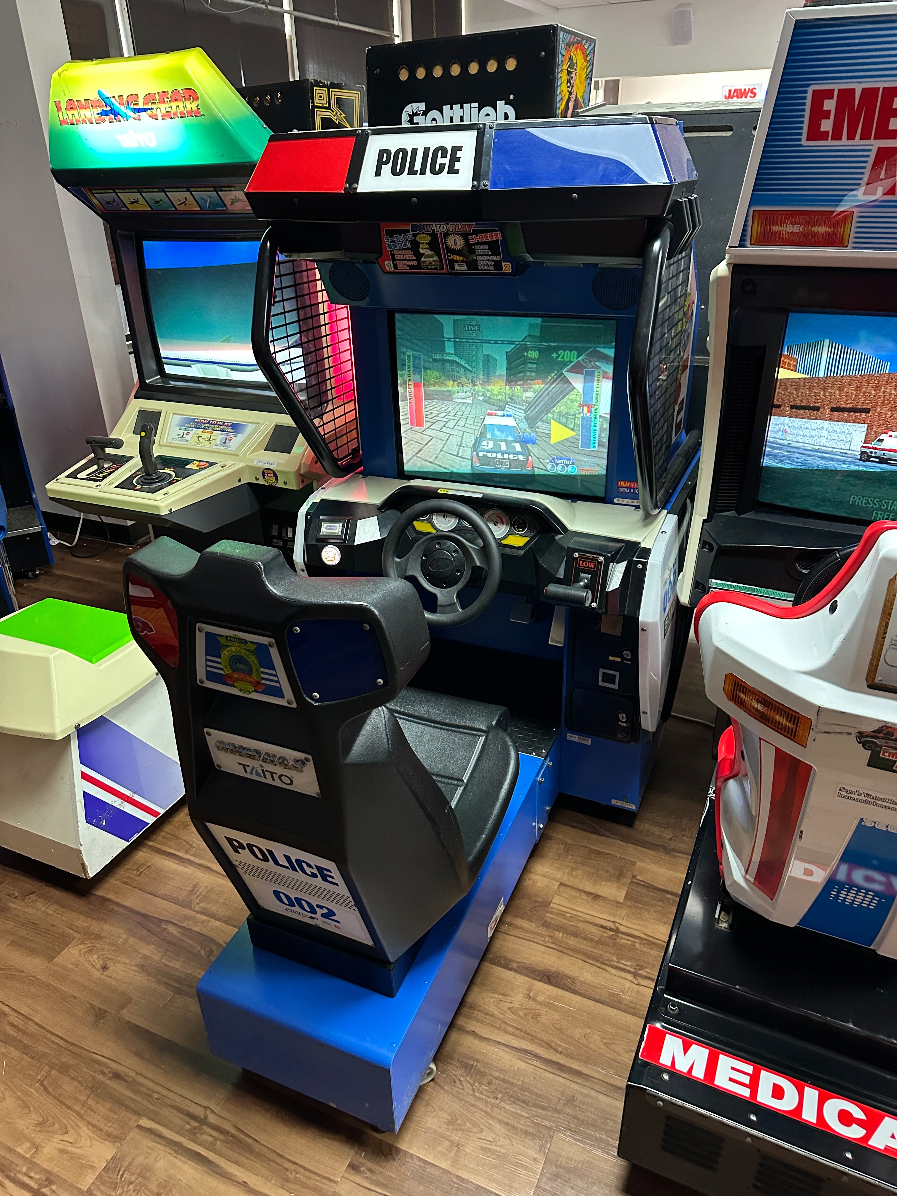 Taito Chase H.Q. 2 Arcade Game