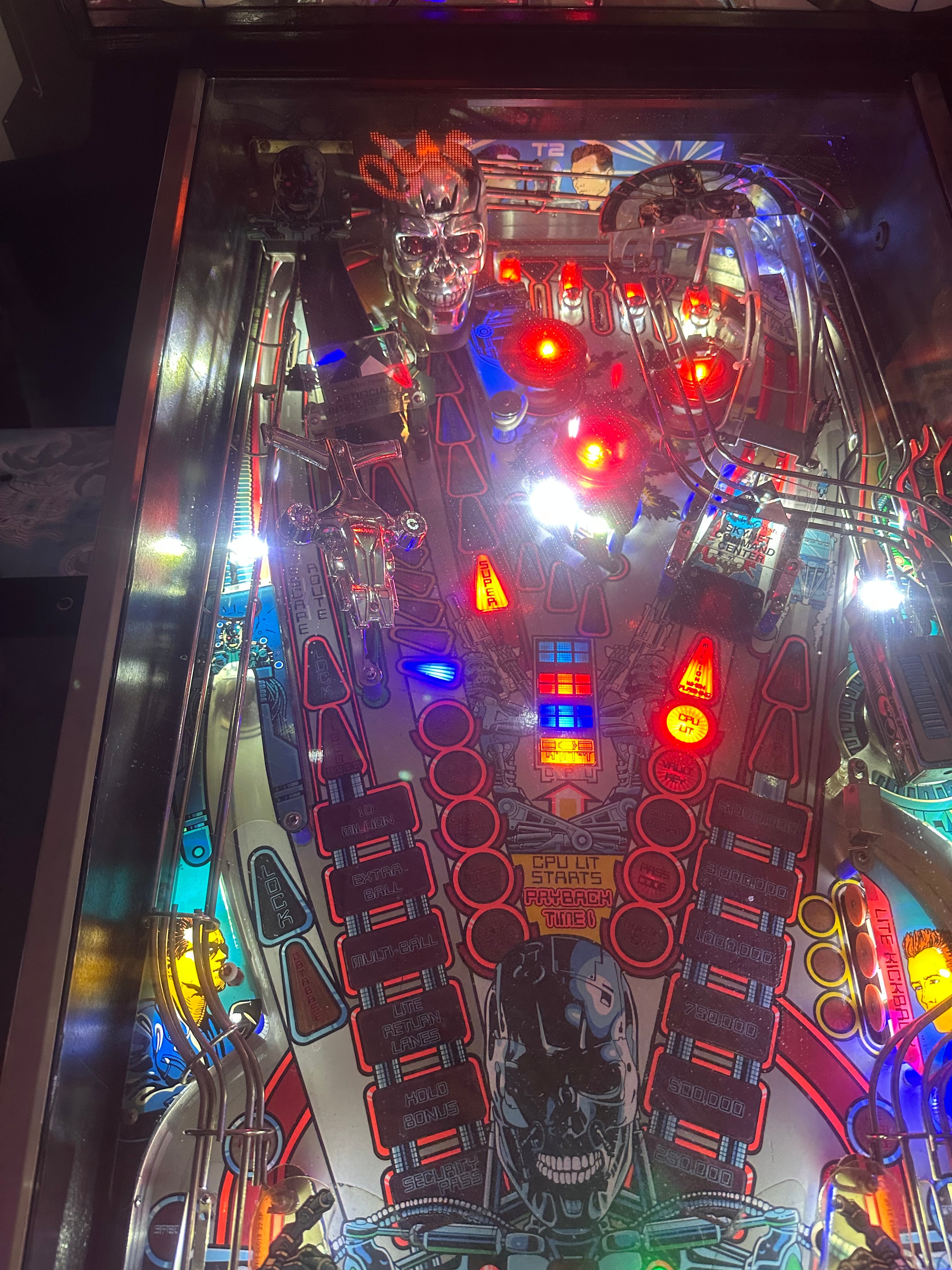 Williams Terminator 2: Judgement Day Pinball Machine