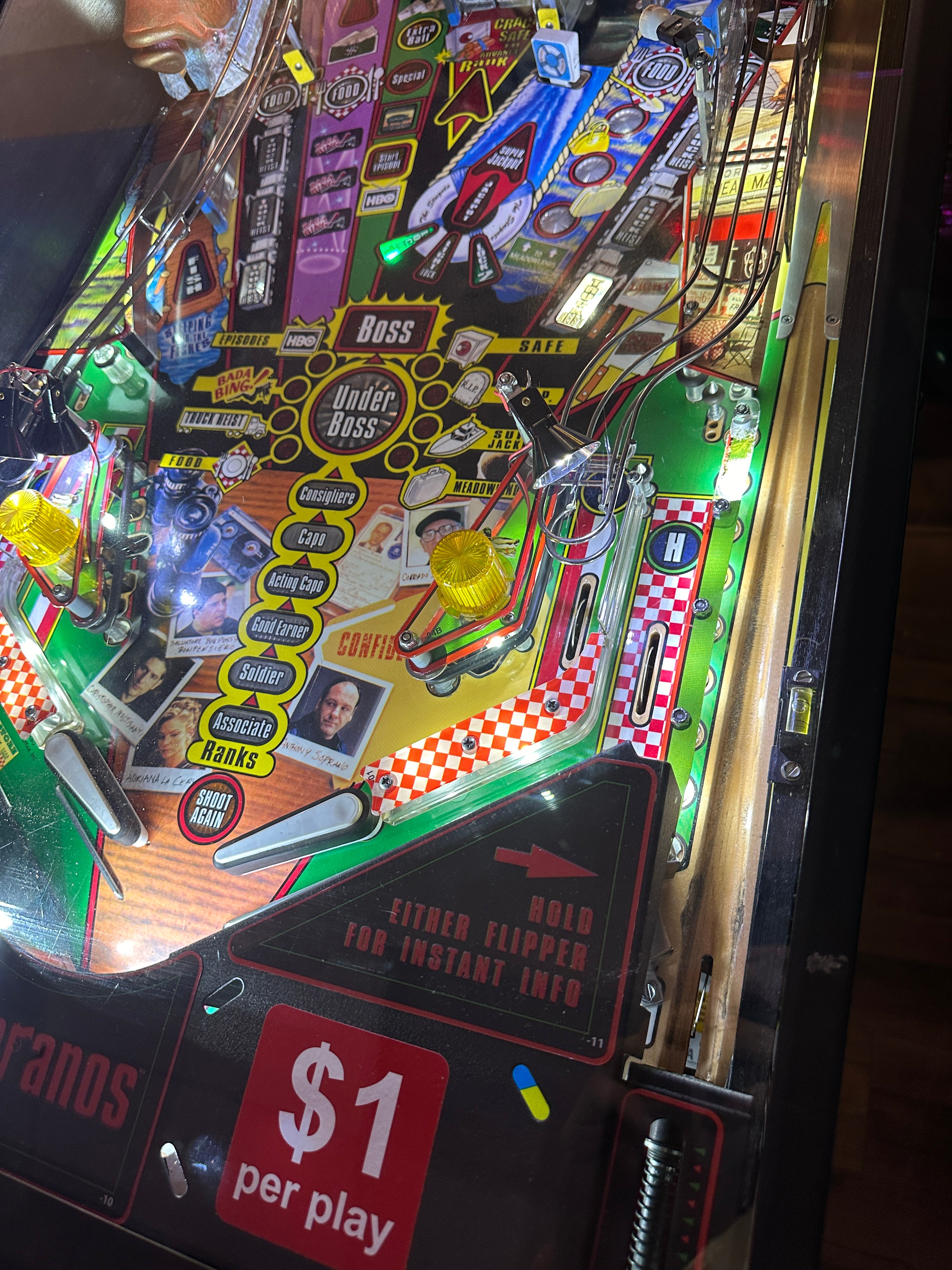 Stern Pinball The Sopranos Pinball Machine