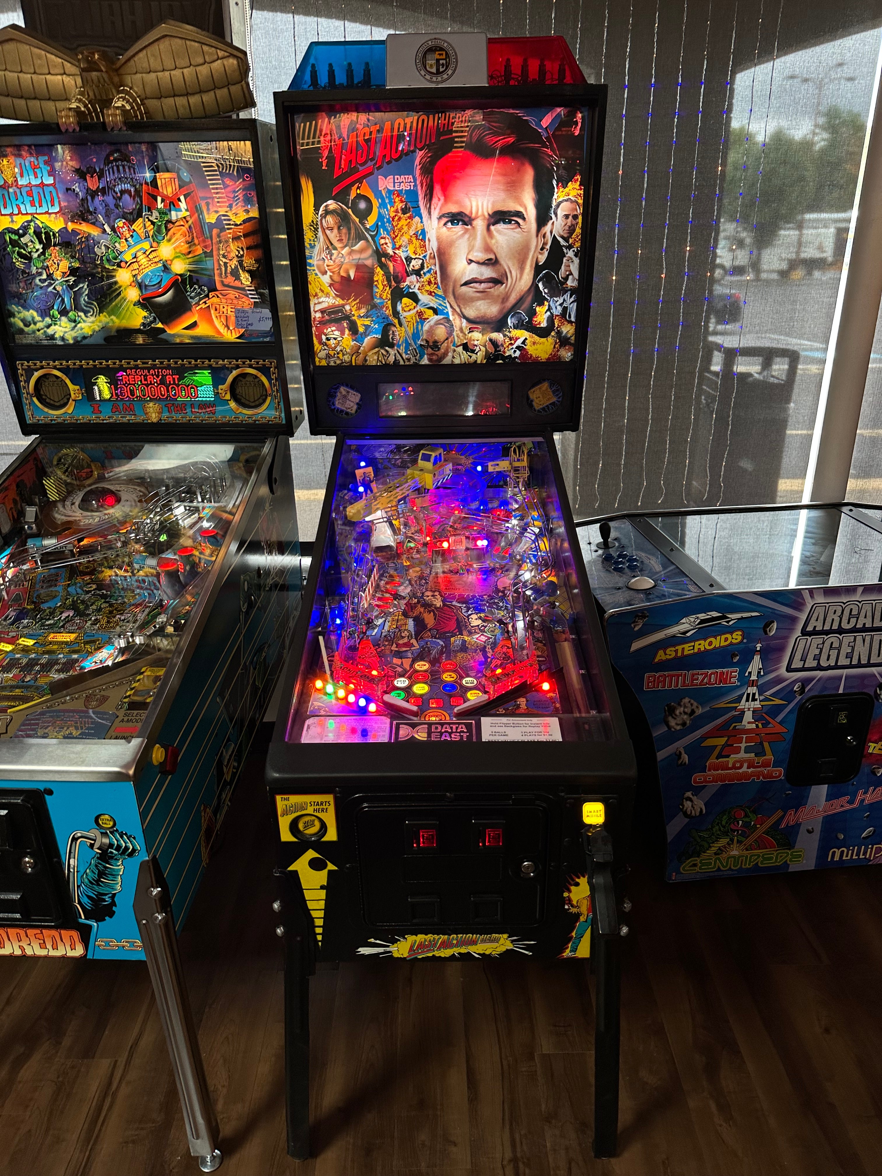 Data East Last Action Hero Pinball Machine