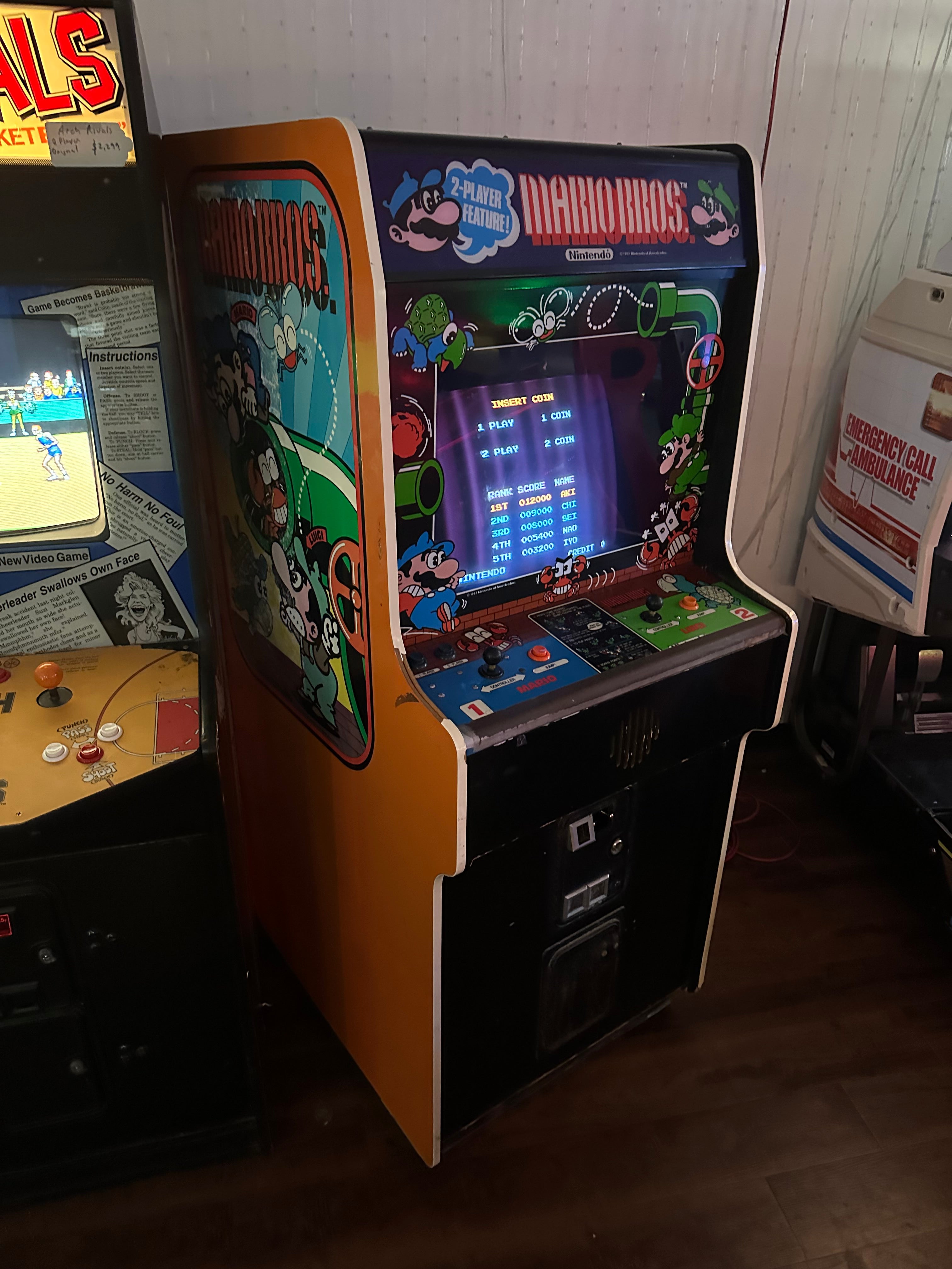Mario Bros. Arcade Game