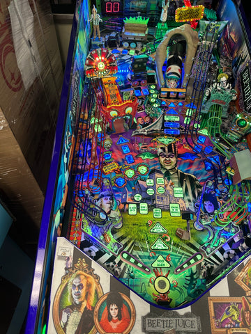 Image of Spooky Pinball Beetlejuice Pinball Machine IN STOCK